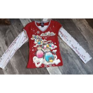 Bobby Jack Kids Size 14 Christmas Shirt - NWT